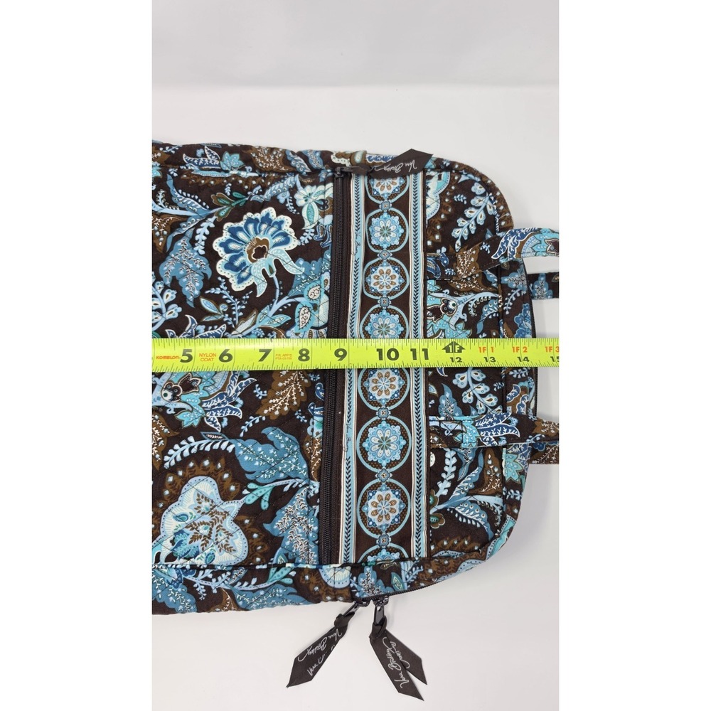 Vera Bradley Bag-Shoulder Laptop/Book-Retired 2007 Java Blue-Used Excellent Cond - Picture 9 of 11